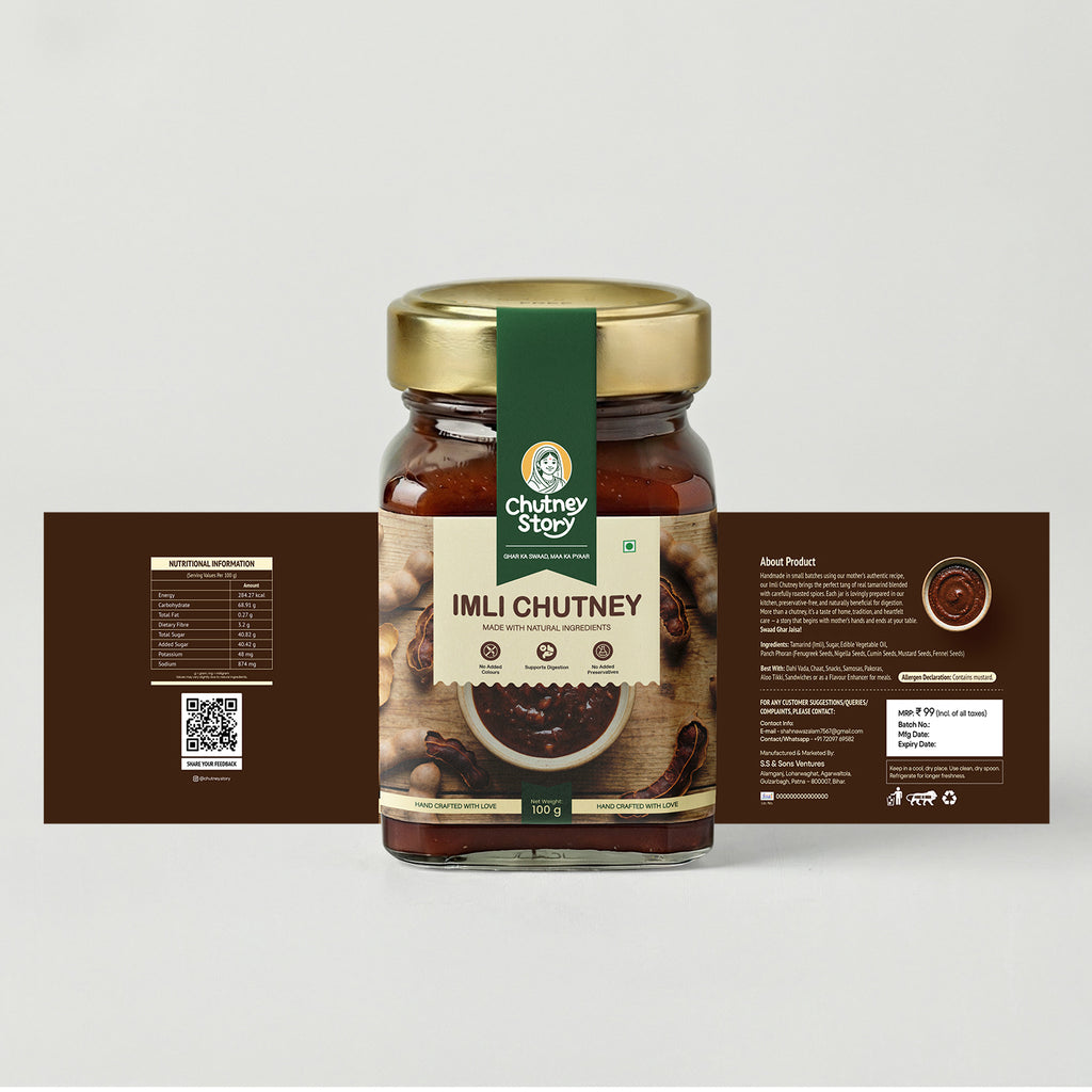 Maa Ka Pyaar – Imli Chutney , Glass Jar (100g)